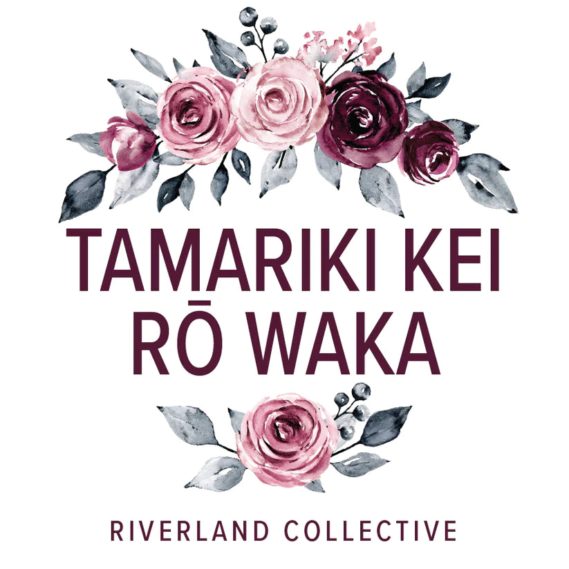 Riverland Collective Vintage Rose - Tamariki Kei Rō Waka Car Sticker