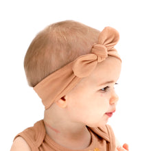 Load image into Gallery viewer, Burrow &amp; Be Essentials Baby Head Band - Tawny Brown
