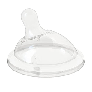 Chicco Natural Feeling Silicone Teat - 0m+ - Slow Flow 1pk