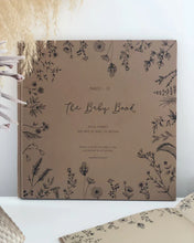 Load image into Gallery viewer, Marlee + Jo The Baby Book - Nature Collection - From Birth to baby&#39;s 5th Birthday
