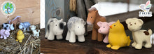 Load image into Gallery viewer, Tikiri My First Farm Animals - Natural Rubber Teether Toys

