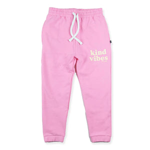 Hello Stranger Sunset Track Pant - Pink - Size 1, 4 years