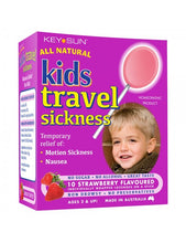 Load image into Gallery viewer, Key Sun All Natural Kids Travel Sickness Pops 10 pack

