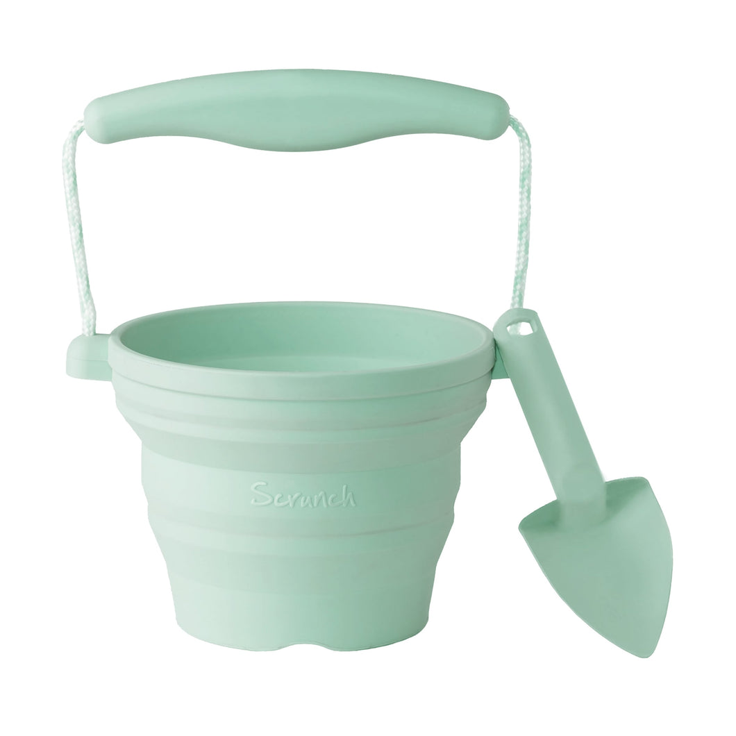 Scrunch Seedling Pot with Trowel - ONE LEFT