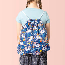 Load image into Gallery viewer, Out &amp; About Drawstring Waterproof Bag - Unicorn
