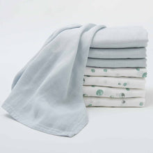 Load image into Gallery viewer, Little Bamboo Soft Muslin Wash Cloths - 6 pk (Whisper)
