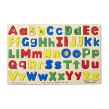 Load image into Gallery viewer, Melissa &amp; Doug Upper &amp; Lower Case Alphabet Puzzle (52pc)
