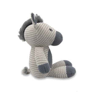 Living Textiles Knitted Toy - Zac the Zebra